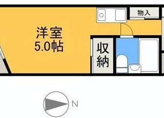 304号室(間取)